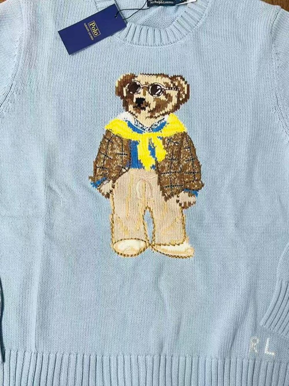 Polo Ralph Lauren Bear Crewneck Sweater - Picture 3 of 6
